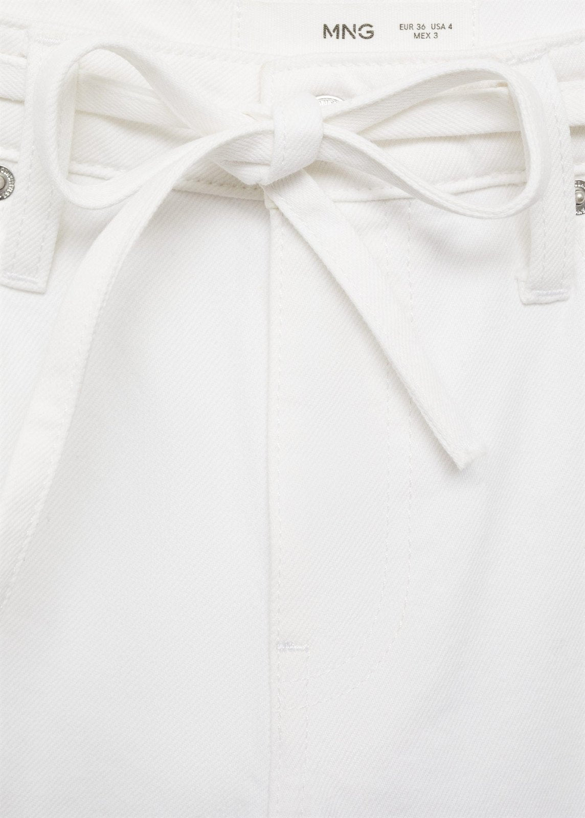 Mango Jeans Kika - White 1 Shaws Department Stores