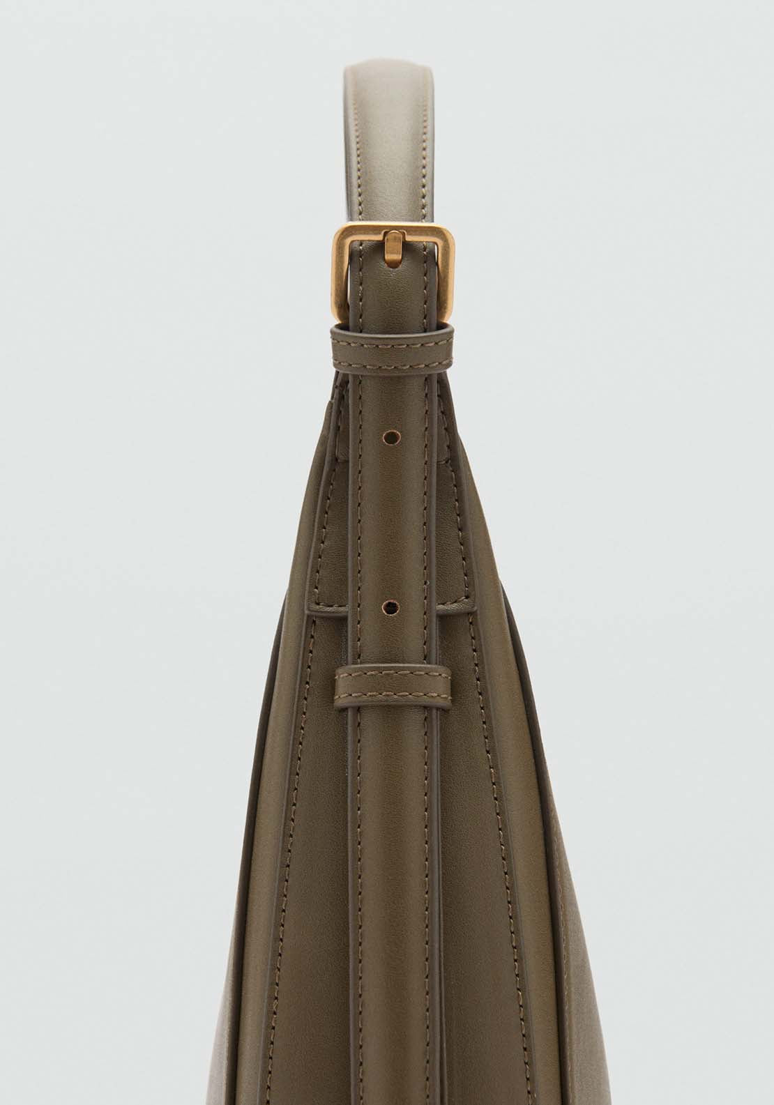 Mango Shoulder Bag - Beige/khaki 2 Shaws Department Stores