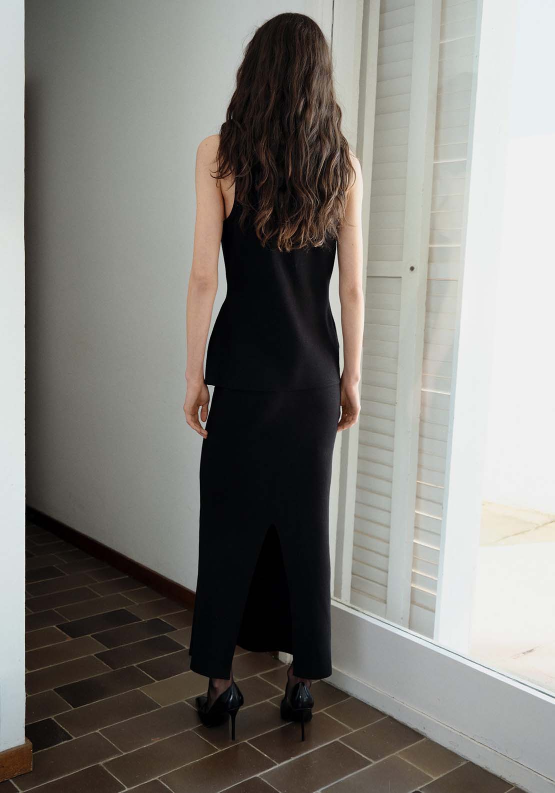 Mango Skirt Lulu - Black 2 Shaws Department Stores