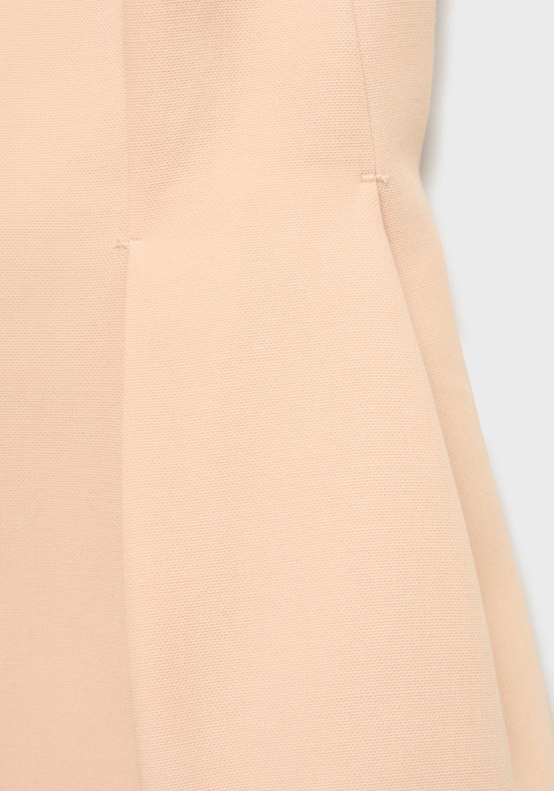 Mango Halter neck vest with darts - Light/pastel Pink 9 Shaws Department Stores