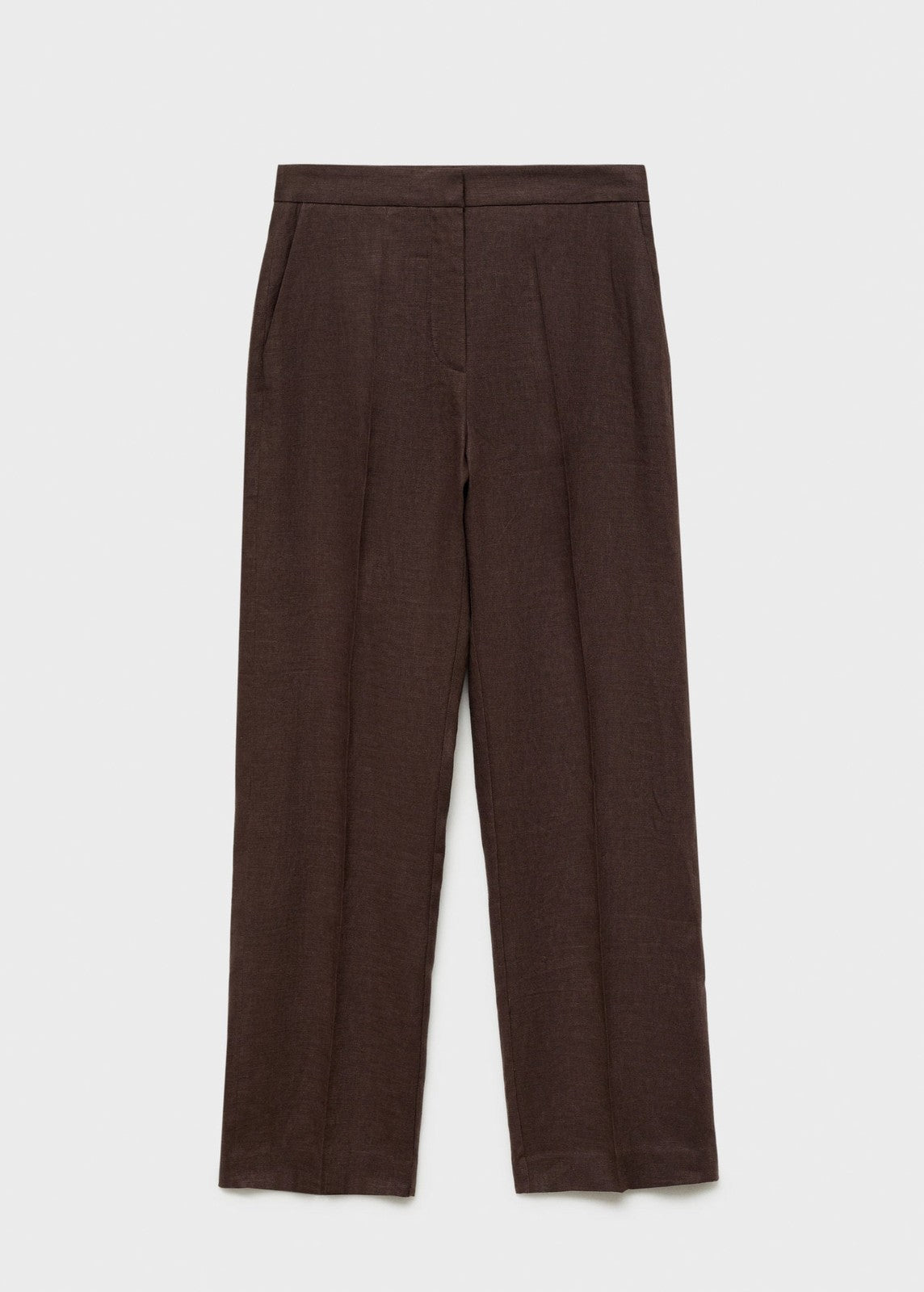Mango Trousers Tempoli - Brown 2 Shaws Department Stores