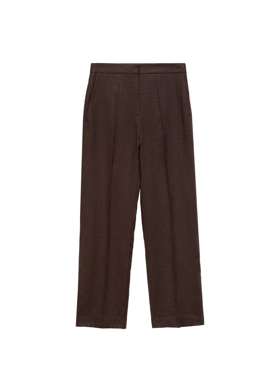 Mango Trousers Tempoli - Brown 3 Shaws Department Stores