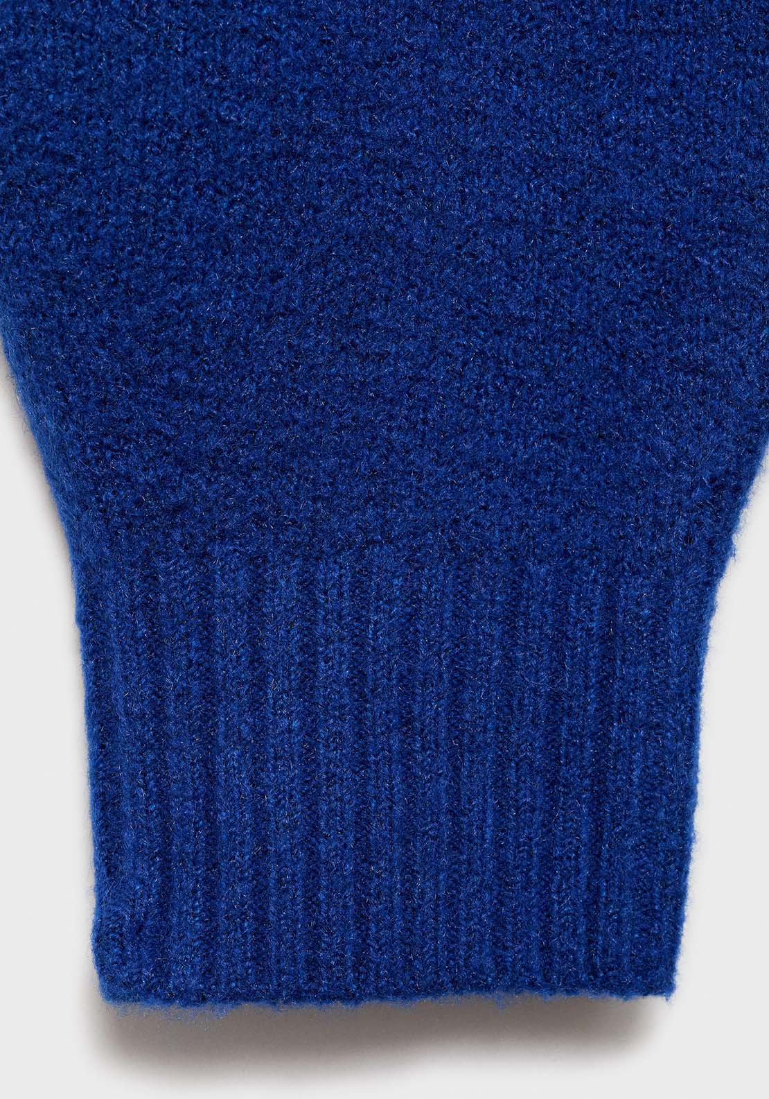Mango Turtleneck knitted sweater - Bright Blue 6 Shaws Department Stores