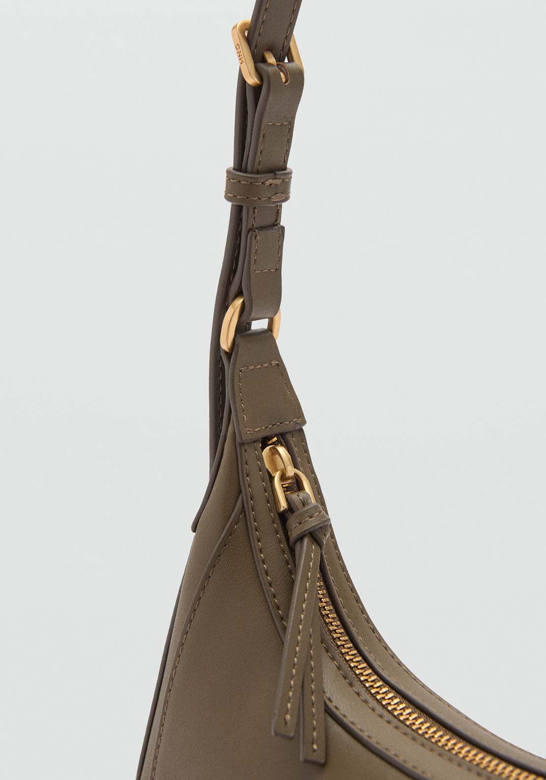Mango Crossbody Bag - Beige/khaki 4 Shaws Department Stores