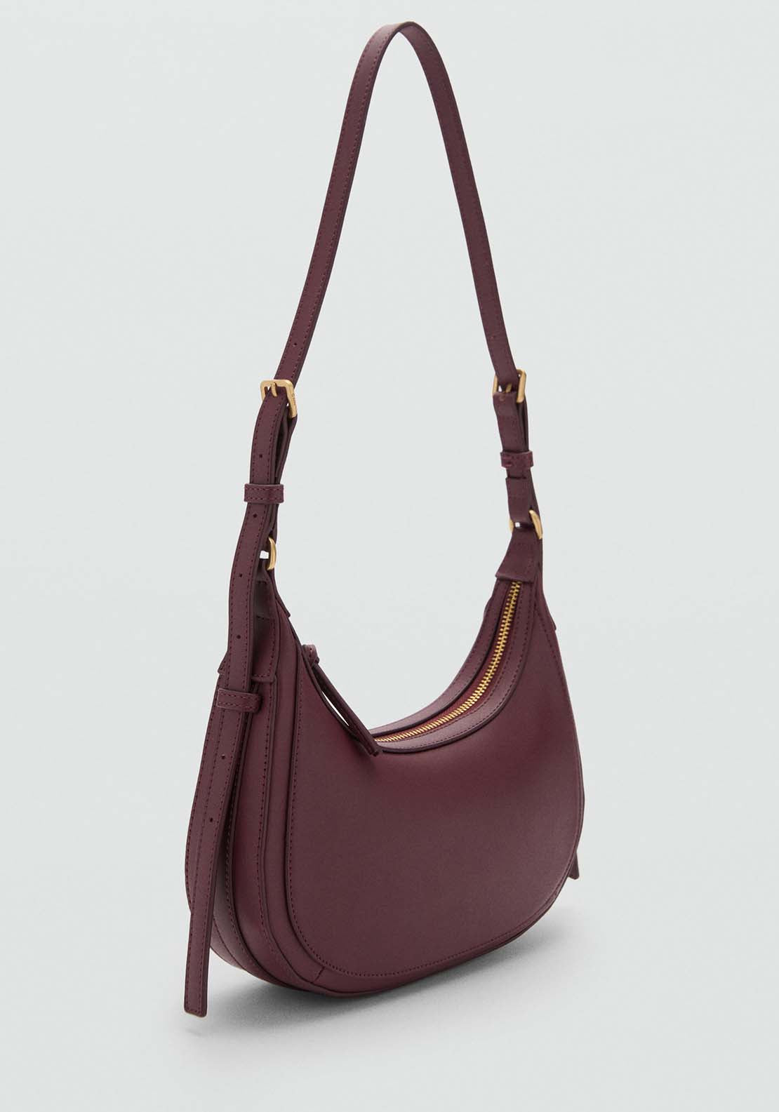 Mango Crossbody Bag - Dark Red 1 Shaws Department Stores