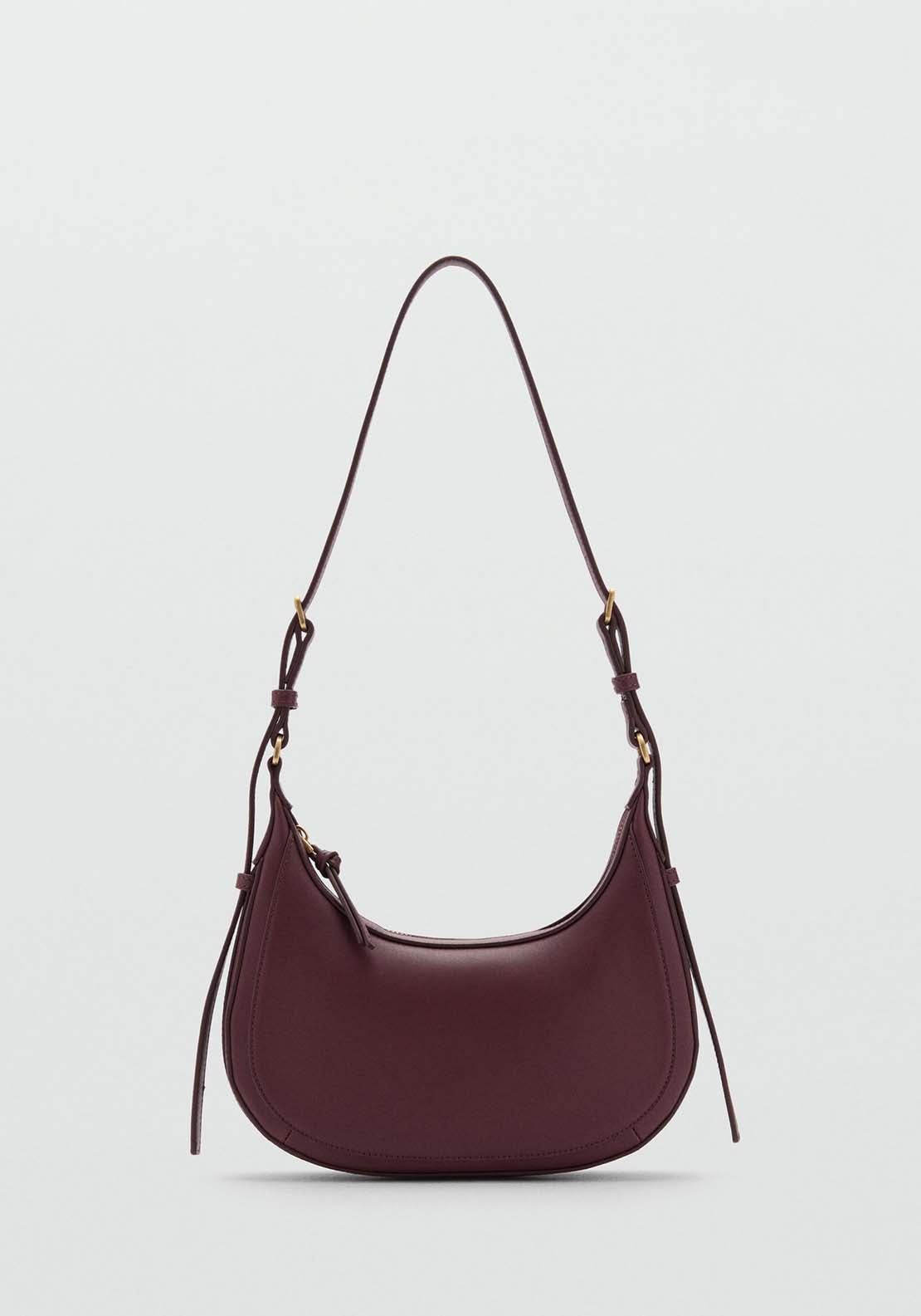 Mango Crossbody Bag - Dark Red 2 Shaws Department Stores