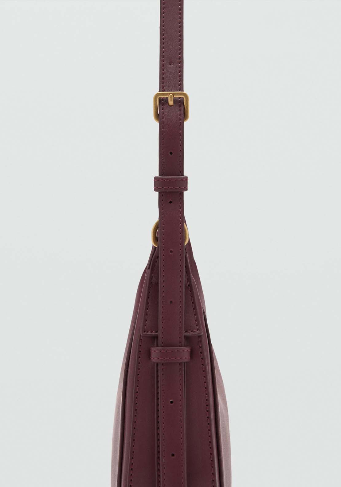 Mango Crossbody Bag - Dark Red 4 Shaws Department Stores