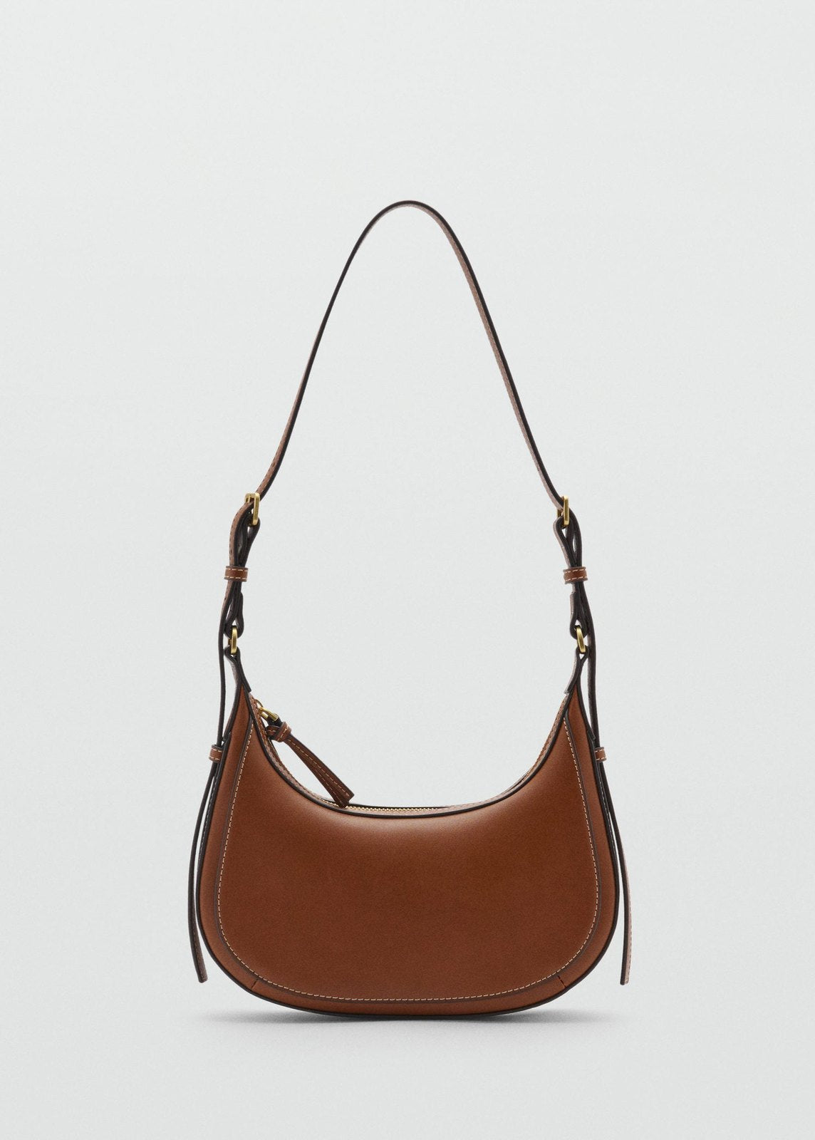 Mango Crossbody Bag Lake - Medium Brown 5 Shaws Department Stores