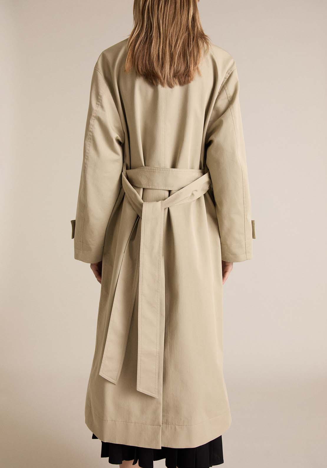 Mango Double-button trench coat - Beige/khaki 6 Shaws Department Stores