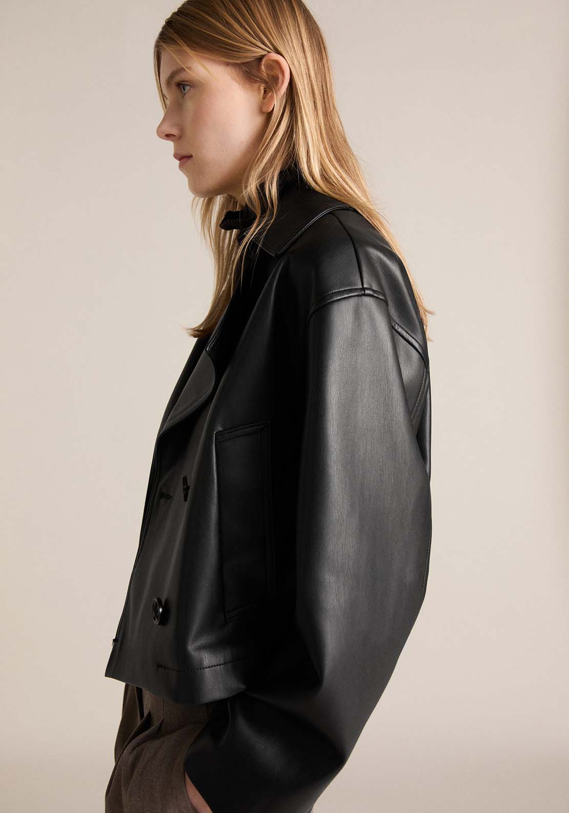 Mango Jacket Lipapu - Black 4 Shaws Department Stores