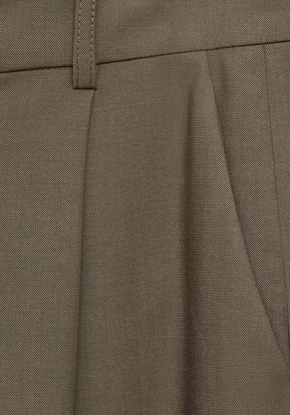 Mango Trousers Palermo - Green 7 Shaws Department Stores