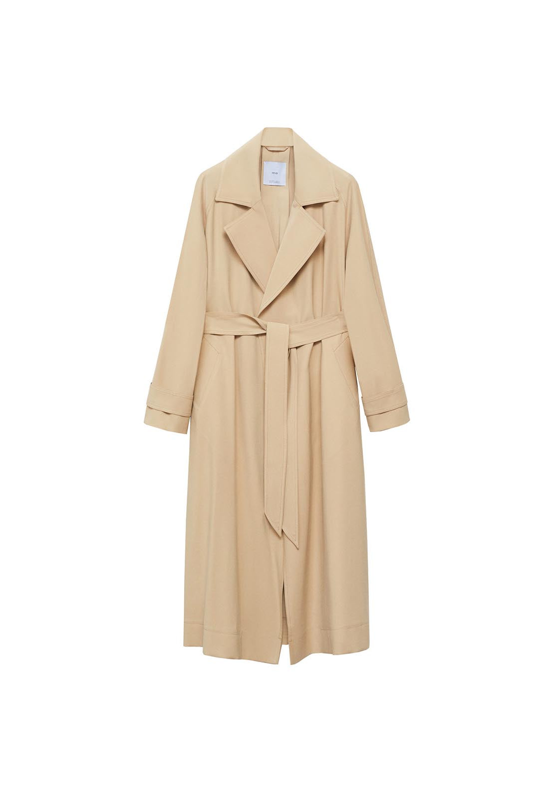 Mango Trench Coat - Light/pastel Gray 16 Shaws Department Stores
