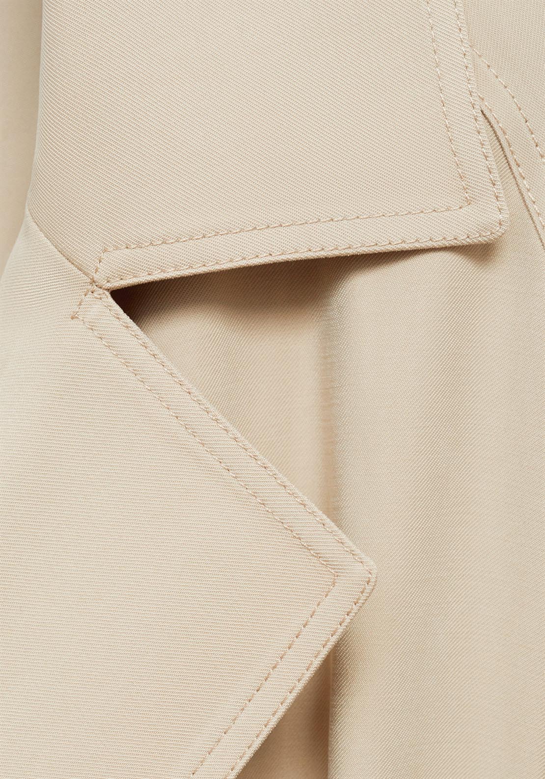 Mango Trench Coat - Light/pastel Gray 11 Shaws Department Stores