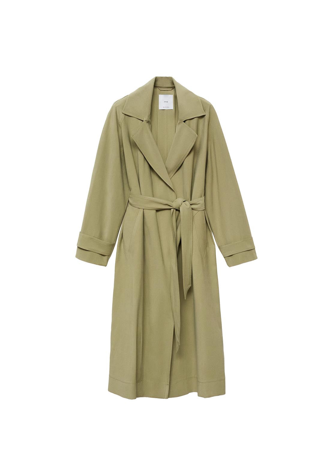Mango Trench Coat - Light/pastel Gray 15 Shaws Department Stores