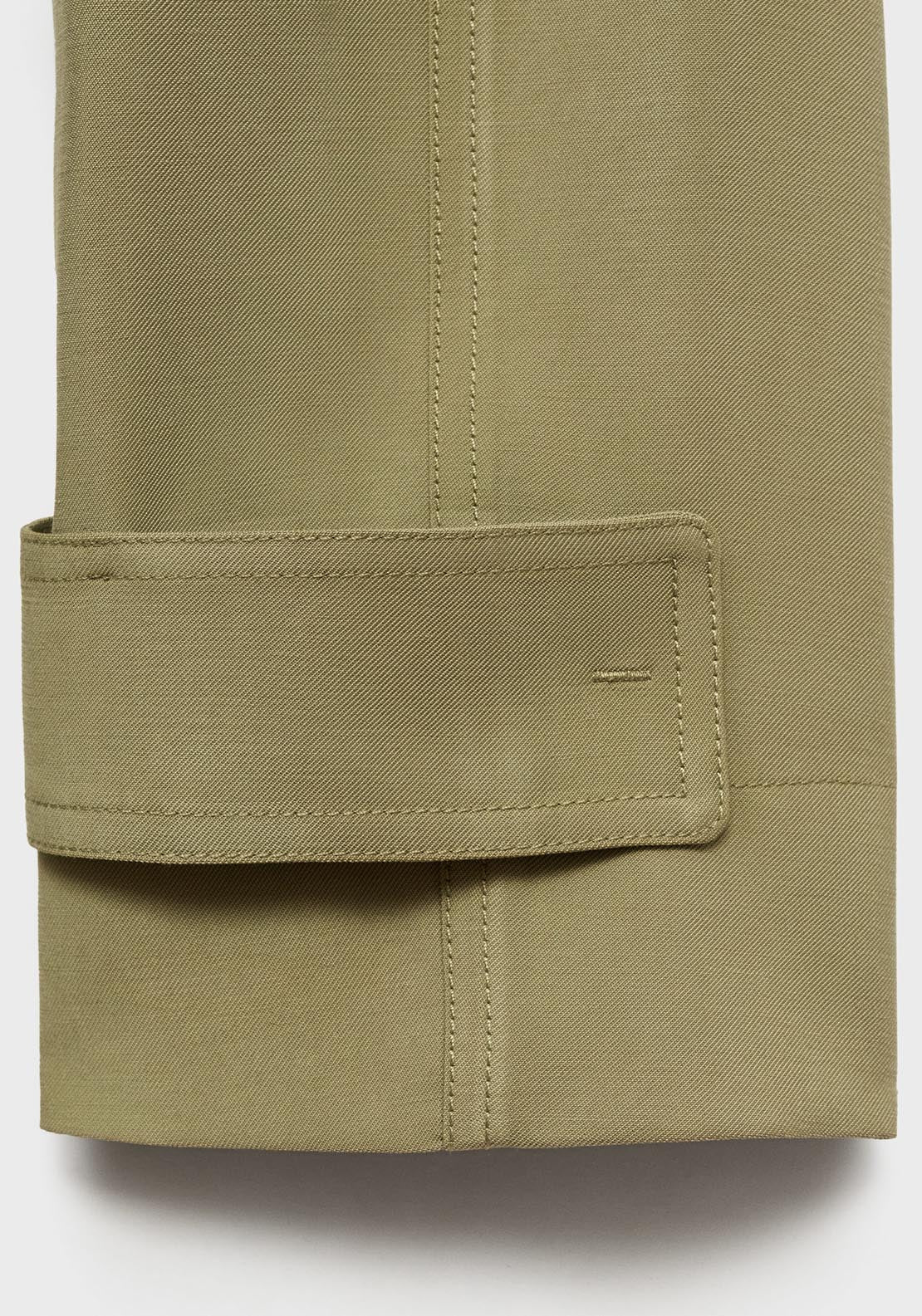 Mango Trench Coat - Light/pastel Gray 17 Shaws Department Stores