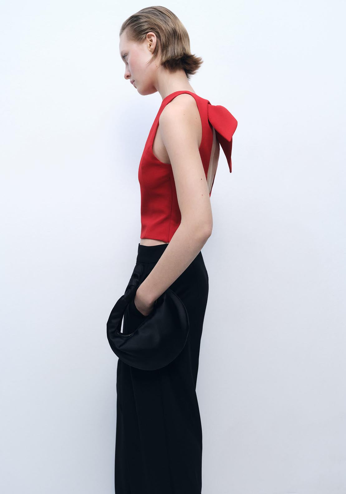Mango Top - Red 4 Shaws Department Stores