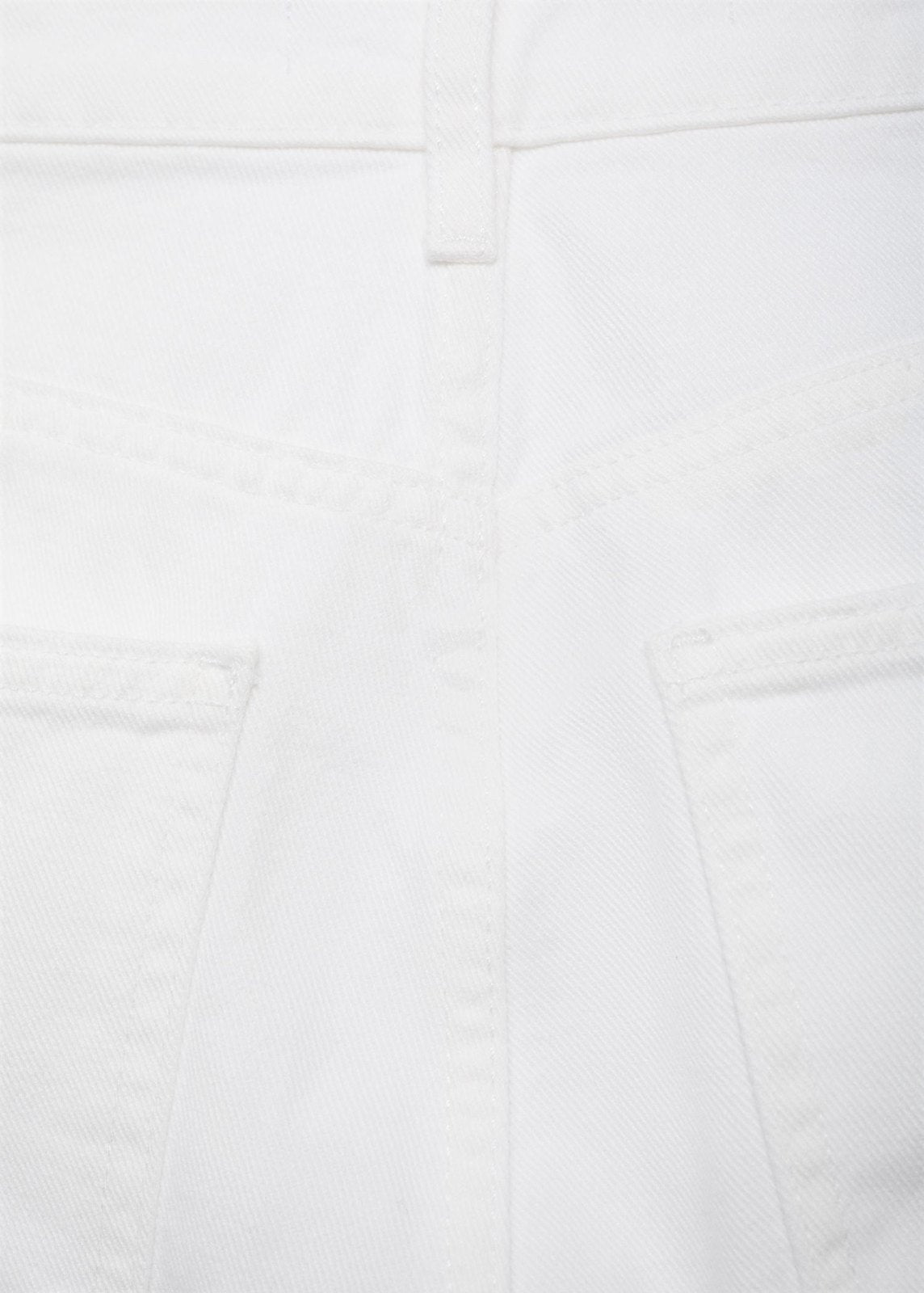 Mango Matilda medium-rise straight-fit jeans - White 8 Shaws Department Stores
