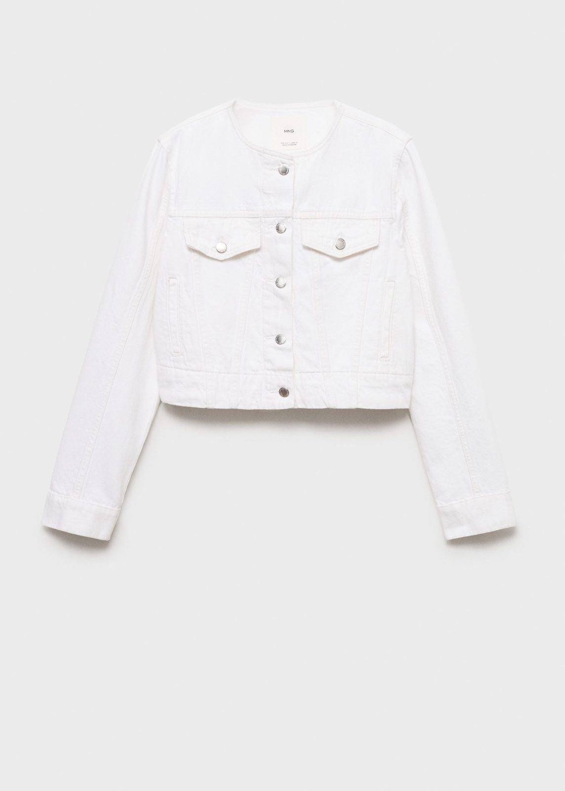 Mango Jacket Julie - White 6 Shaws Department Stores