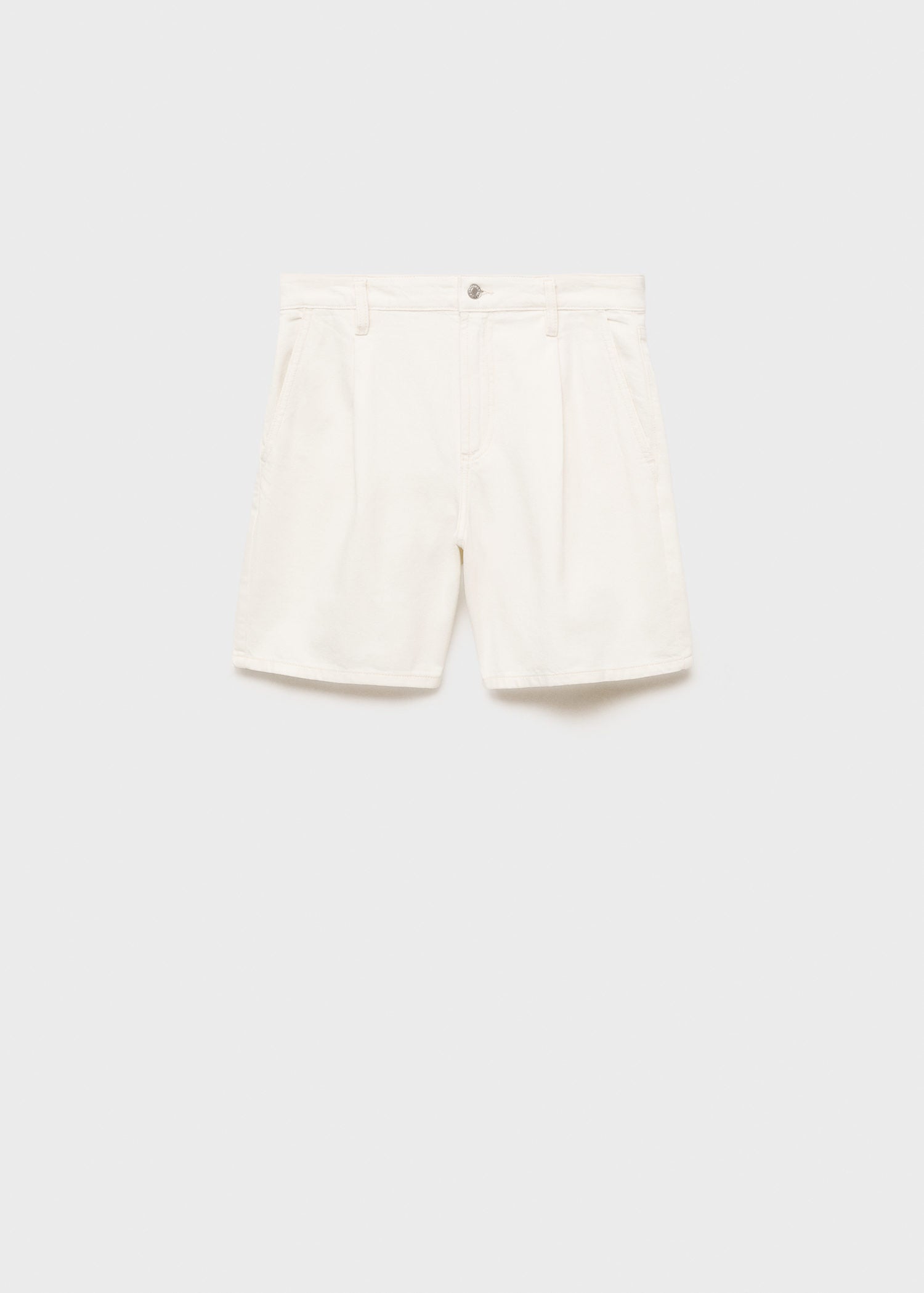 Mango Bermudas Marina - Beige 2 Shaws Department Stores