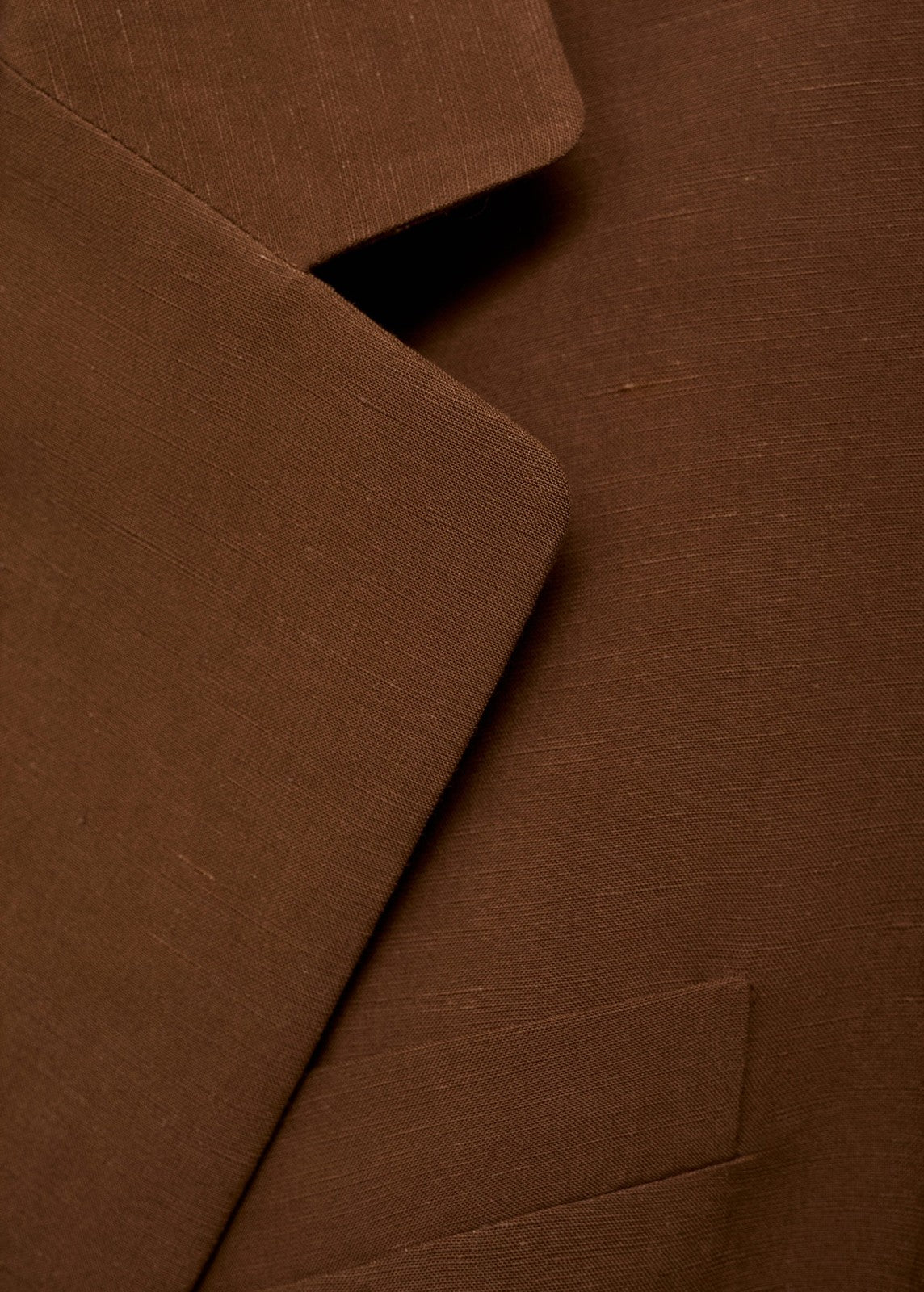 Mango Blazer Argelia - Dark Brown 1 Shaws Department Stores