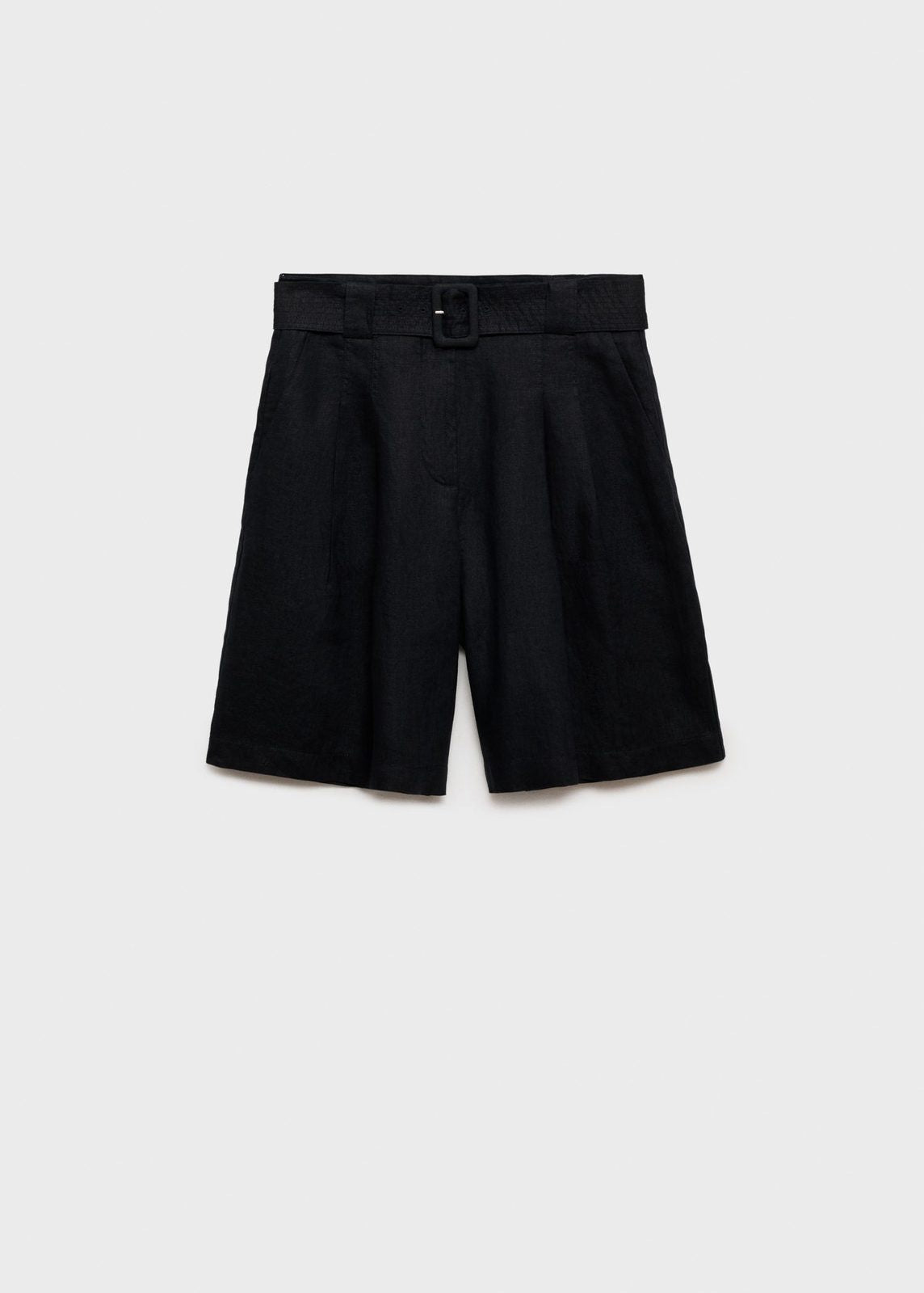 Mango Bermmudas Samari - Black 6 Shaws Department Stores