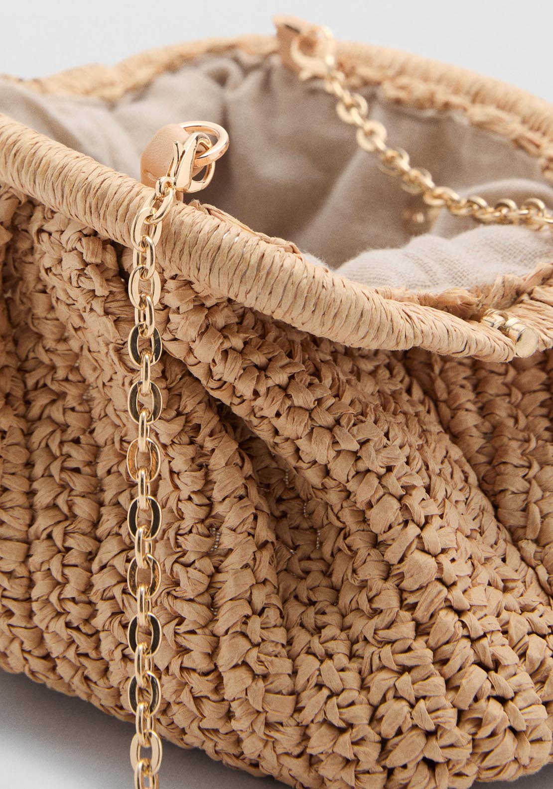 Mango Bag - Light Beige 4 Shaws Department Stores
