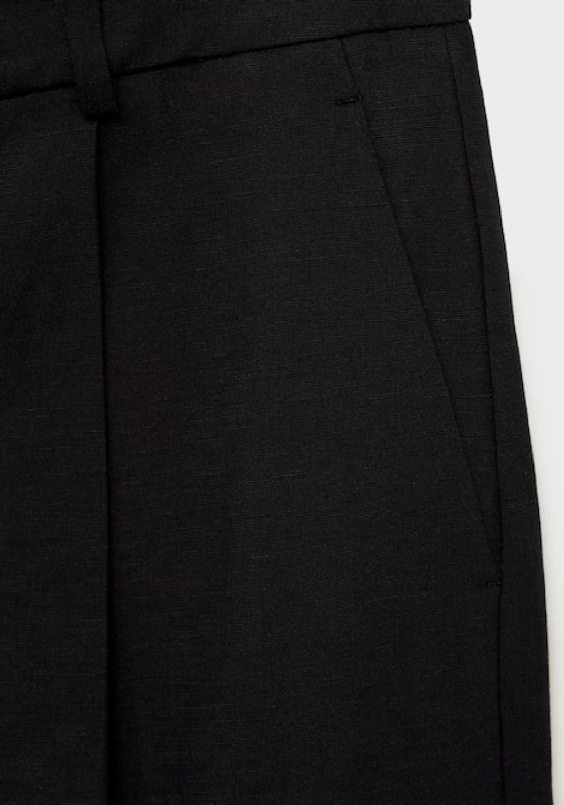 Mango Bermudas Argelia - Black 7 Shaws Department Stores