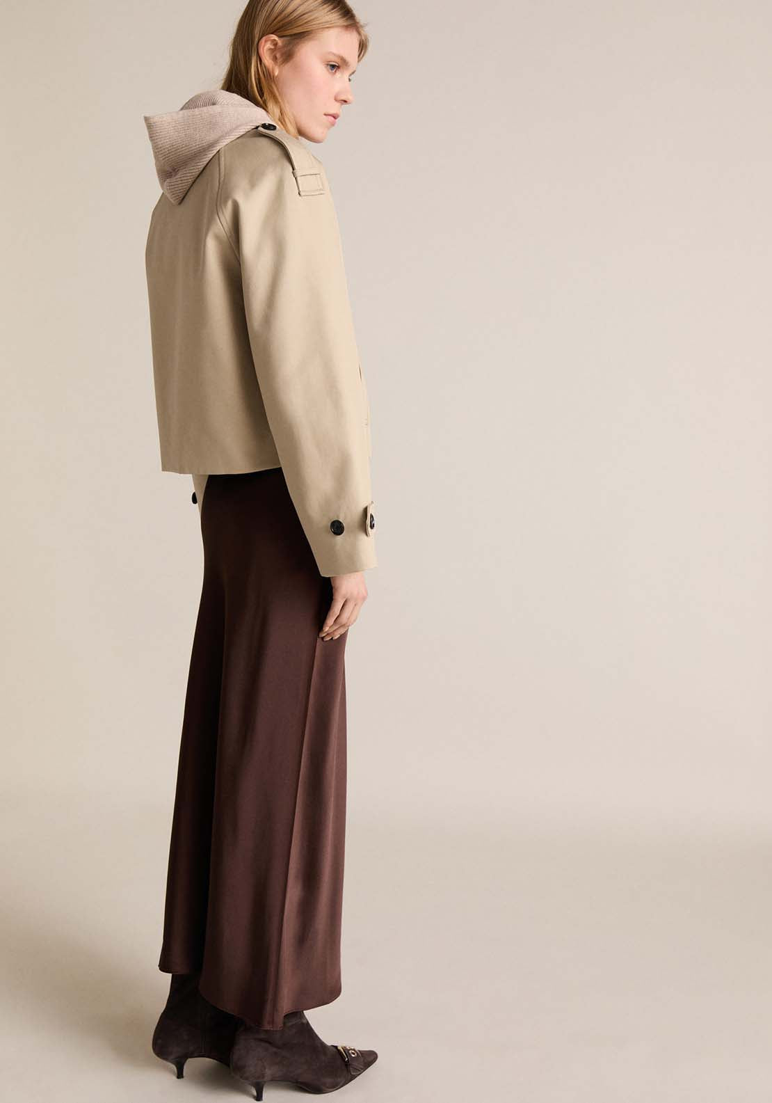 Mango Jacket Habana - Medium Brown 4 Shaws Department Stores