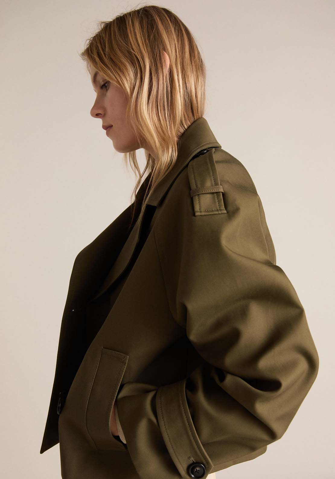 Mango Jacket Habana - Beige/khaki 5 Shaws Department Stores