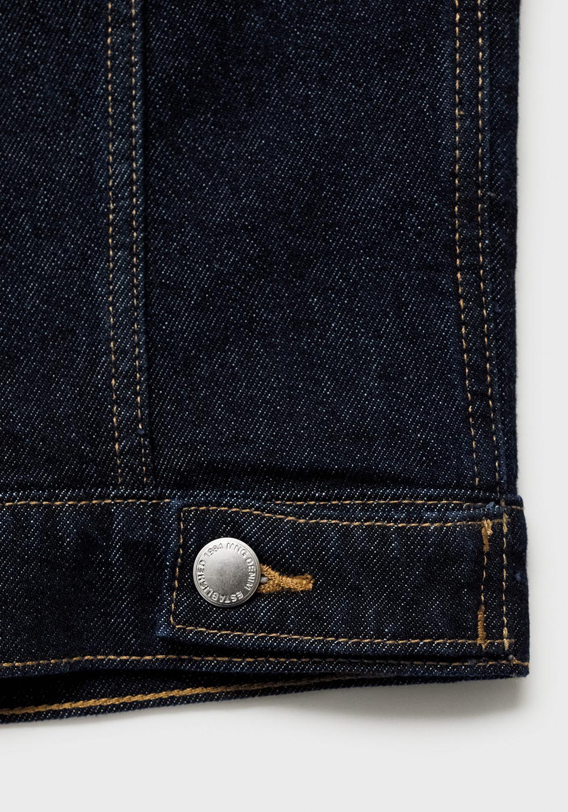 Mango Denim jacket pockets - Open Blue 11 Shaws Department Stores