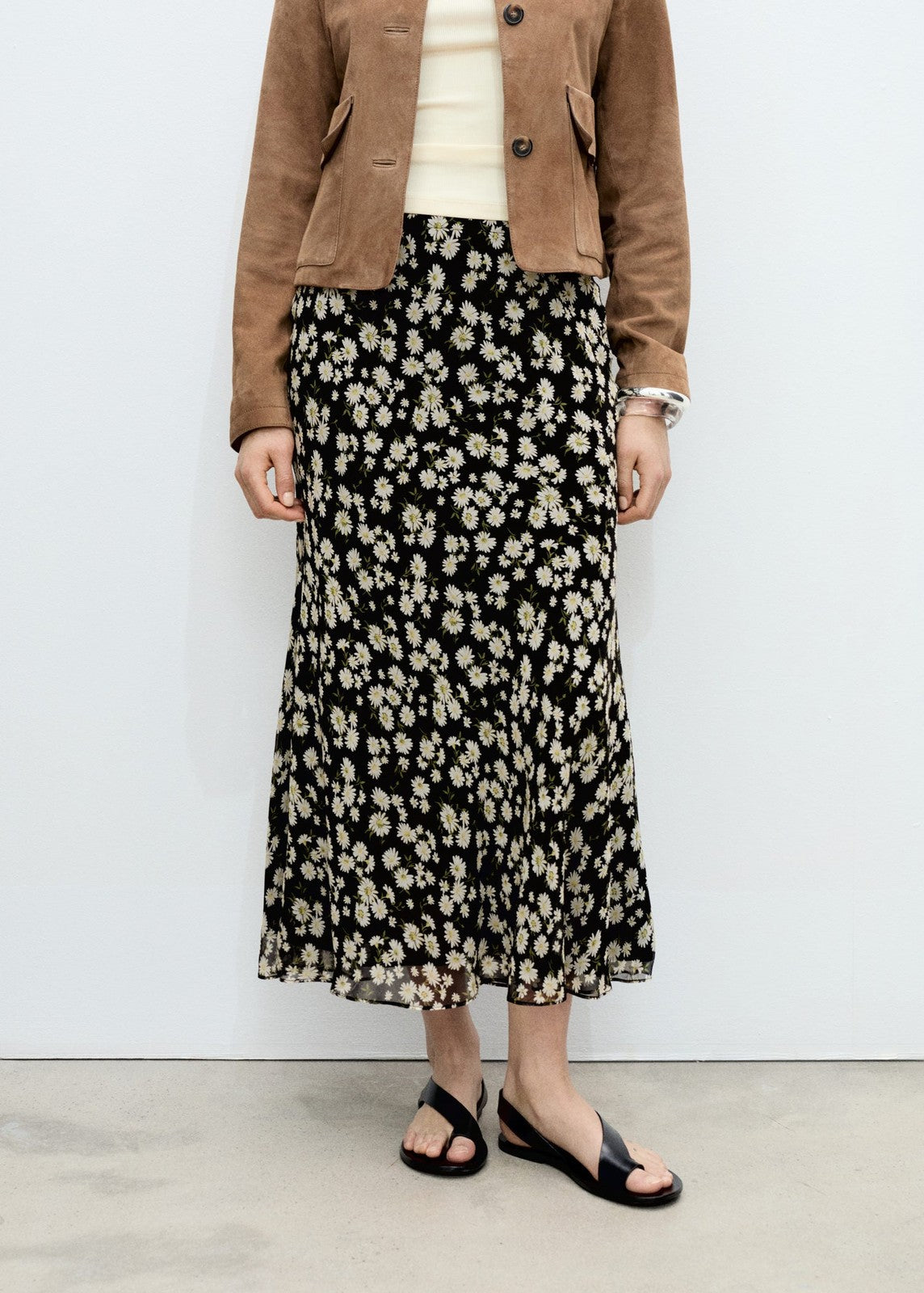 Mango Skirts - Black 1 Shaws Department Stores