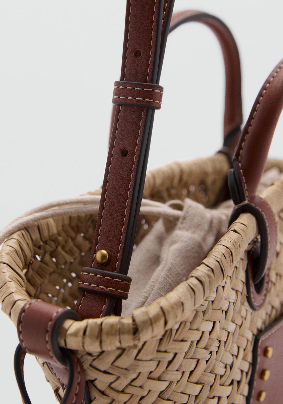 Mango Bags - Medium Brown 3 Shaws Department Stores