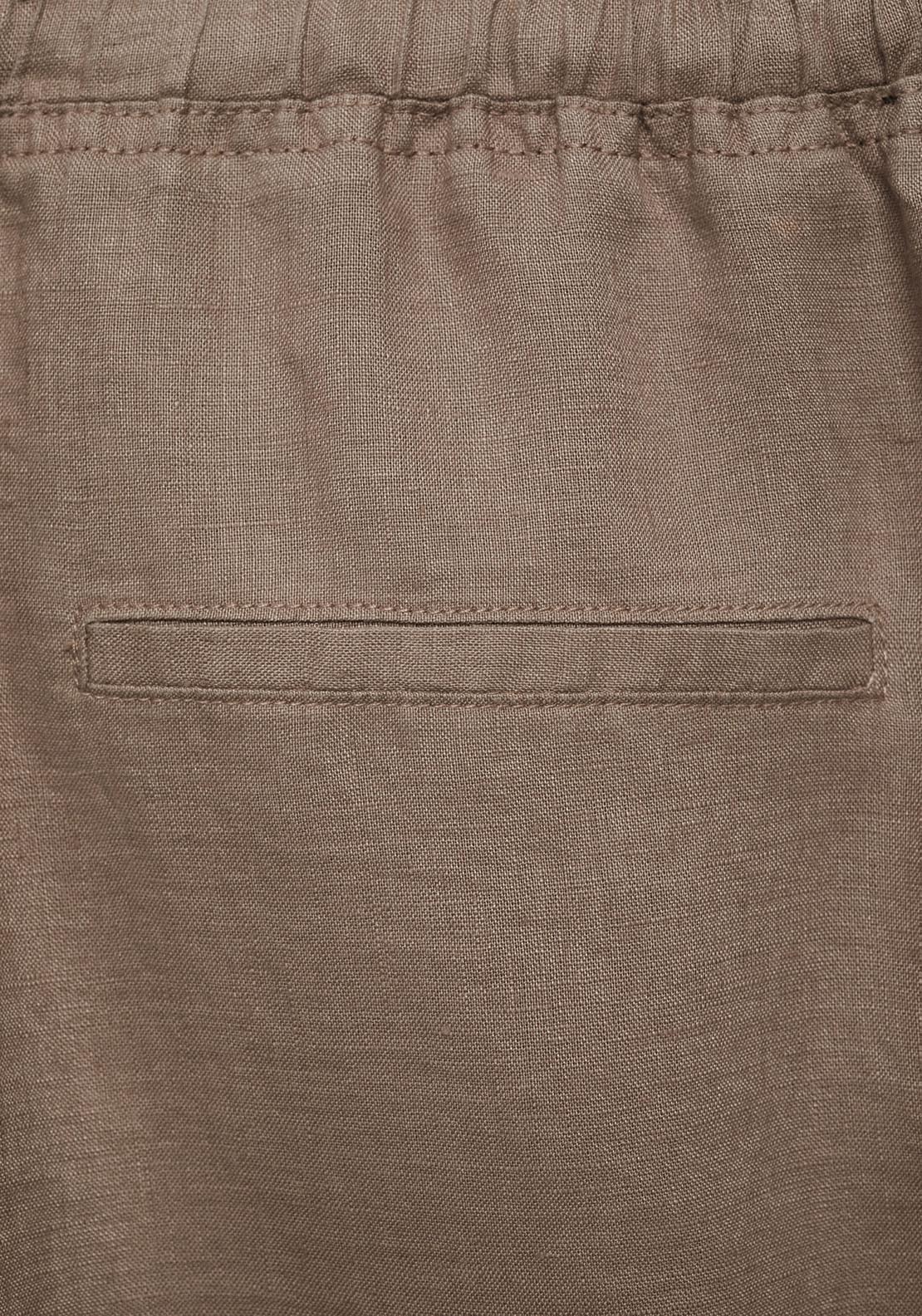 Mango Trousers - Medium Brown 7 Shaws Department Stores