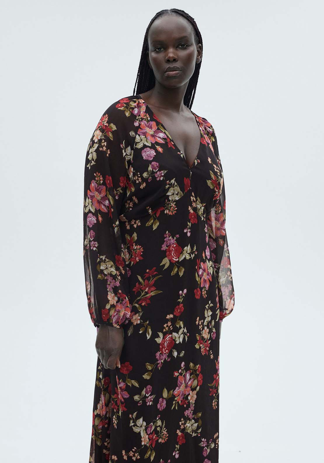 Mango Dress Savage - Black 6 Shaws Department Stores