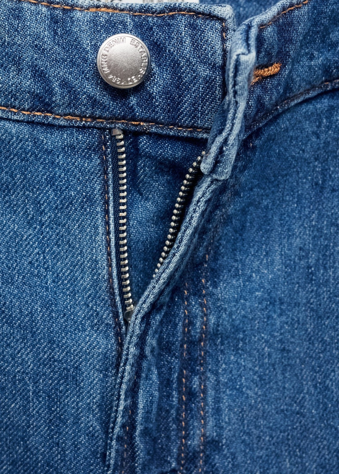 Mango Bermudas Marina - Open Blue 2 Shaws Department Stores