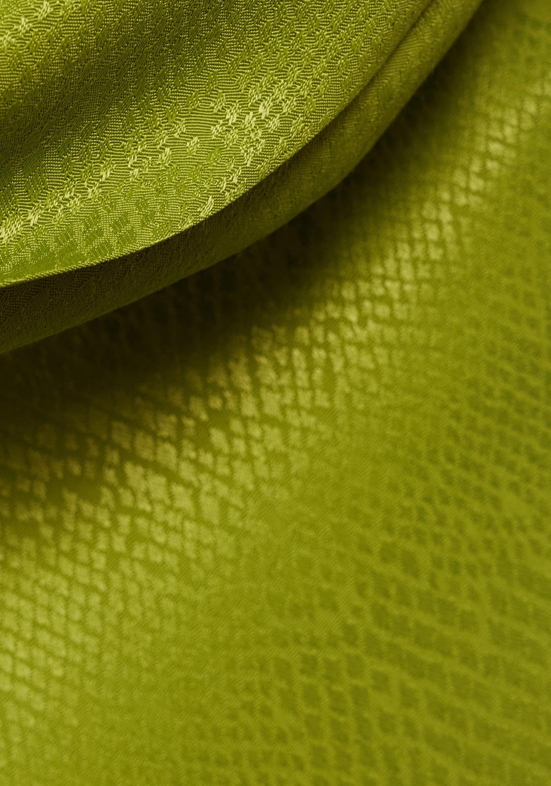 Mango Textured Dress With Draped Neckline - Green 6 Shaws Department Stores
