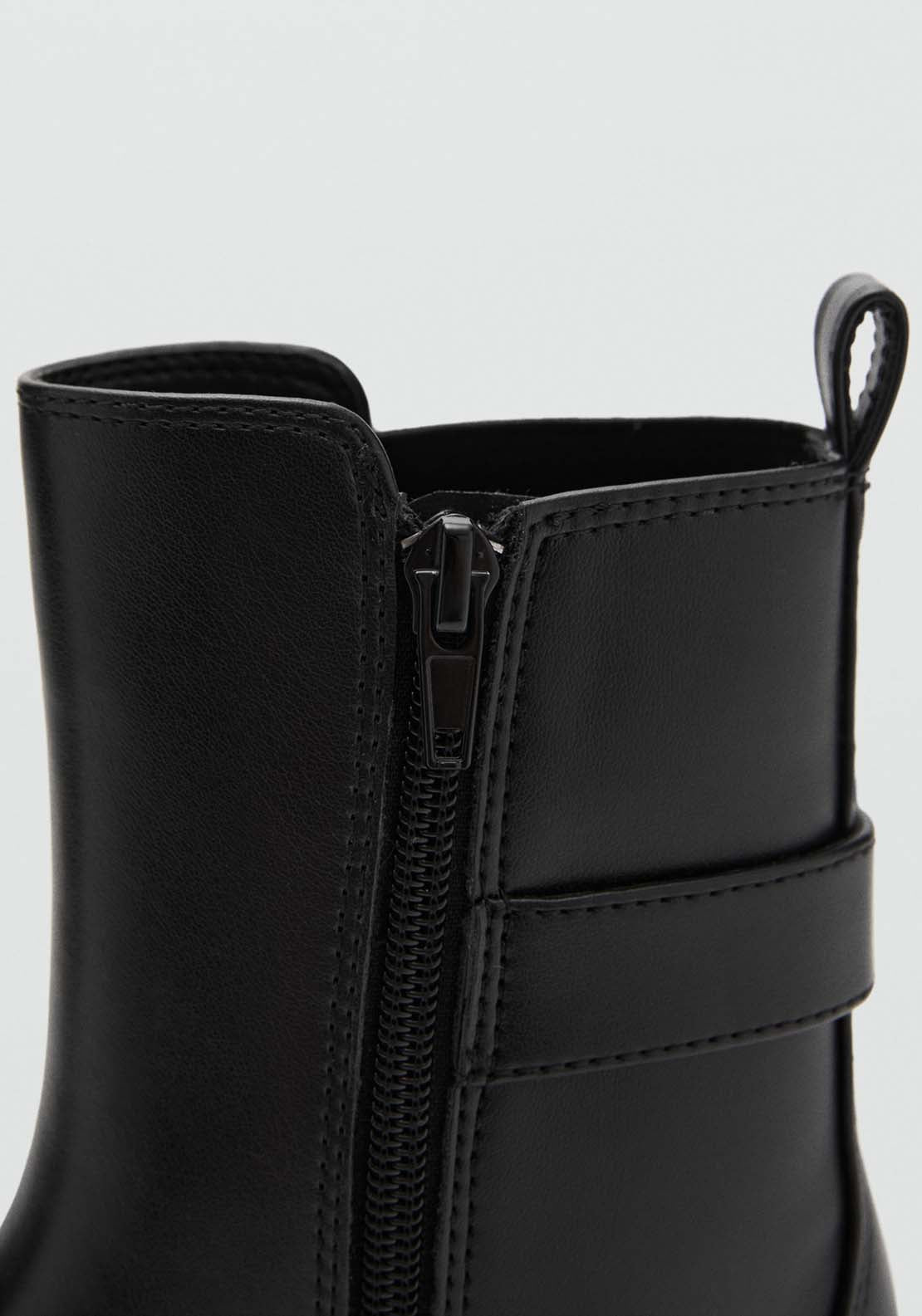 Mango Ankle Boots Kondor - Black 4 Shaws Department Stores