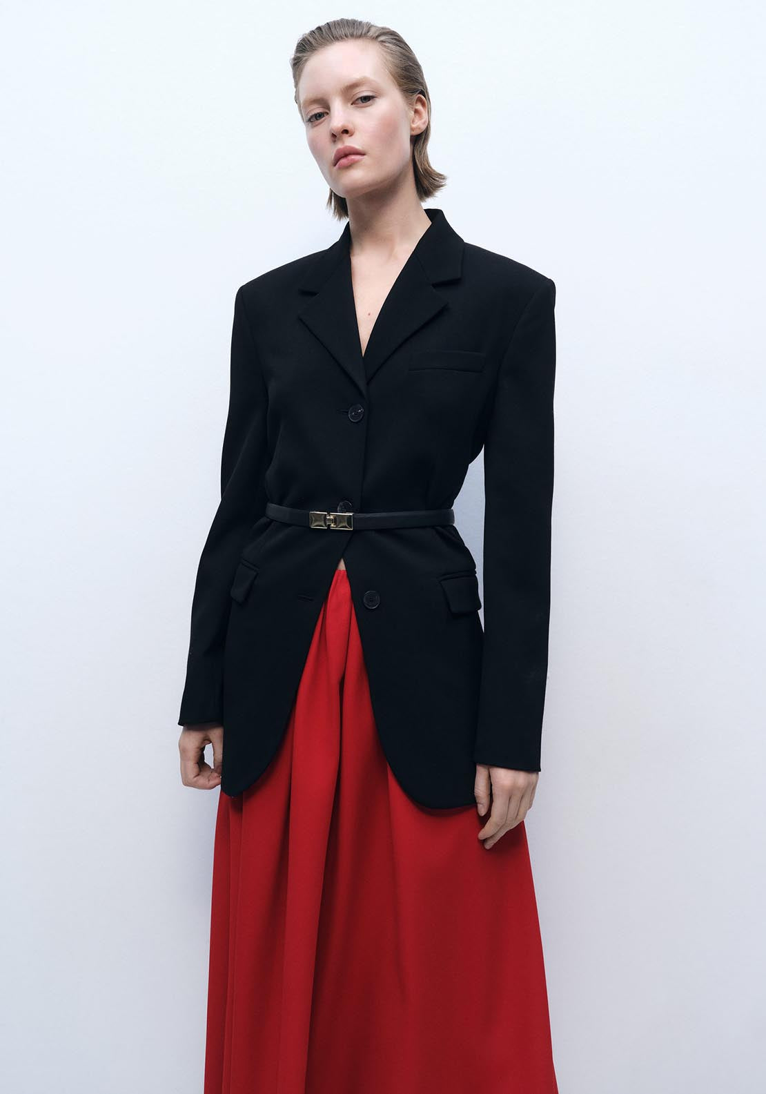 Mango Skirt - Red 5 Shaws Department Stores