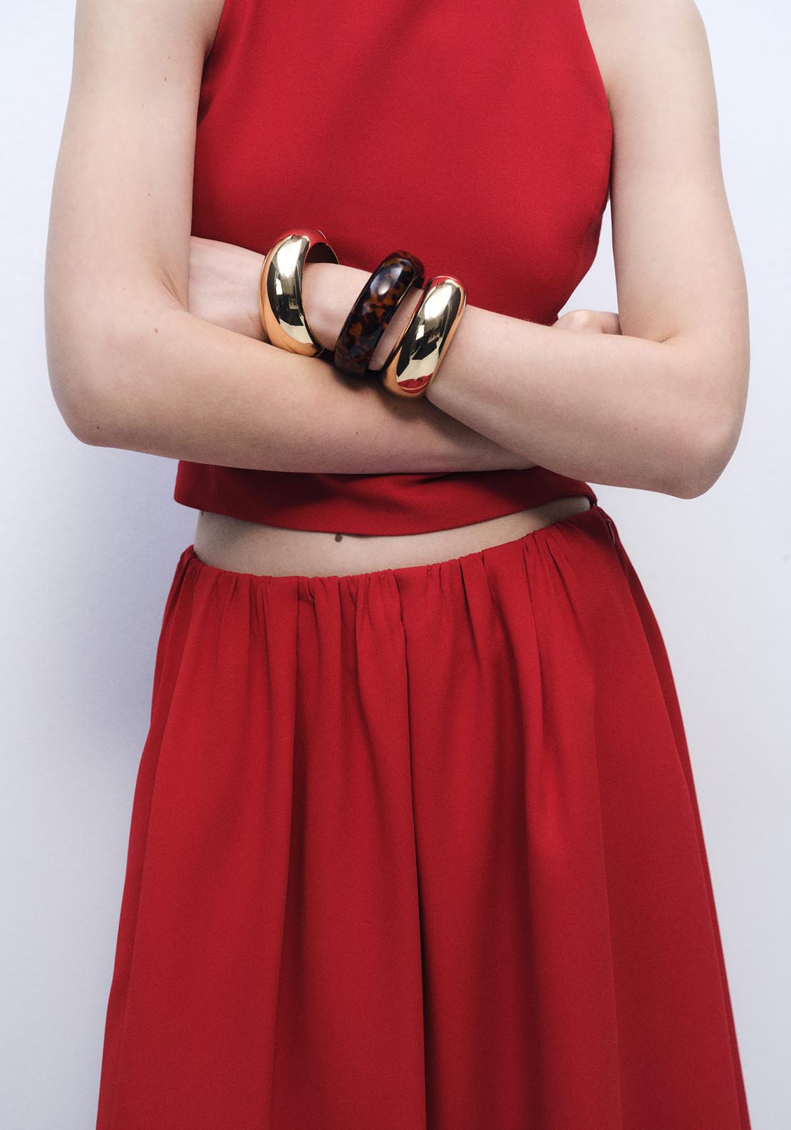 Mango Skirt - Red 6 Shaws Department Stores