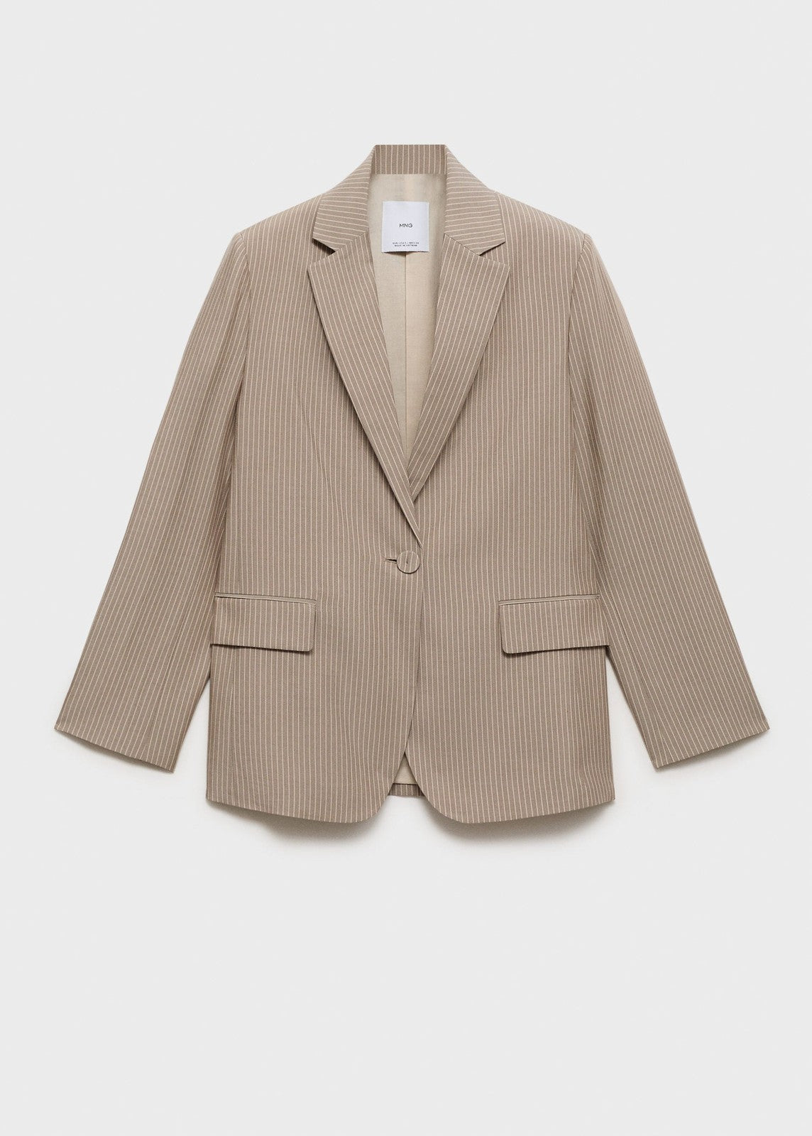 Mango Blazer Vivian - Medium Brown 7 Shaws Department Stores