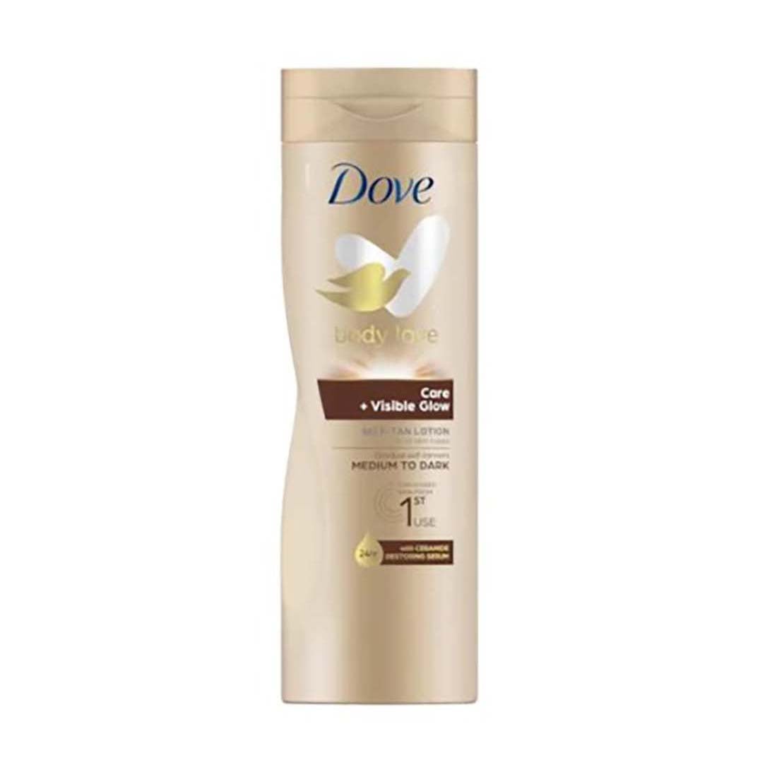 Dove Visible Summer Glow Medium Dark 250ml 1 Shaws Department Stores