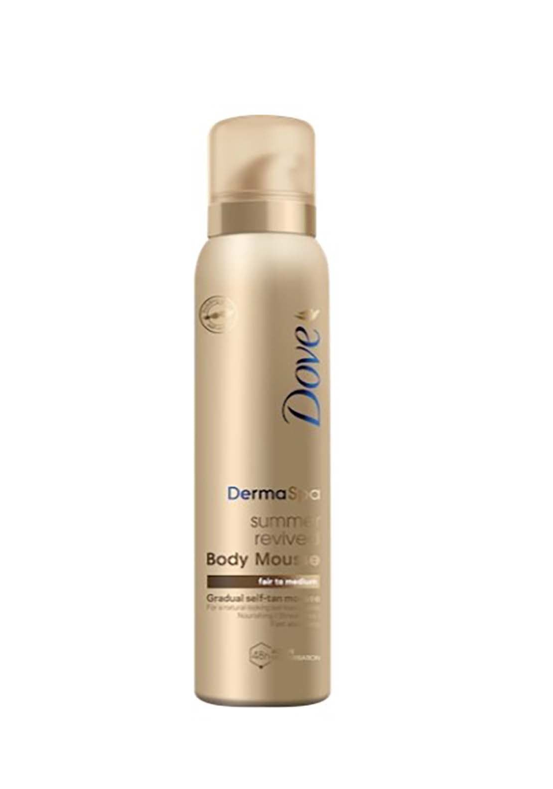 Dove Derma Spa Body Mousse 150ml - Fair 1 Shaws Department Stores