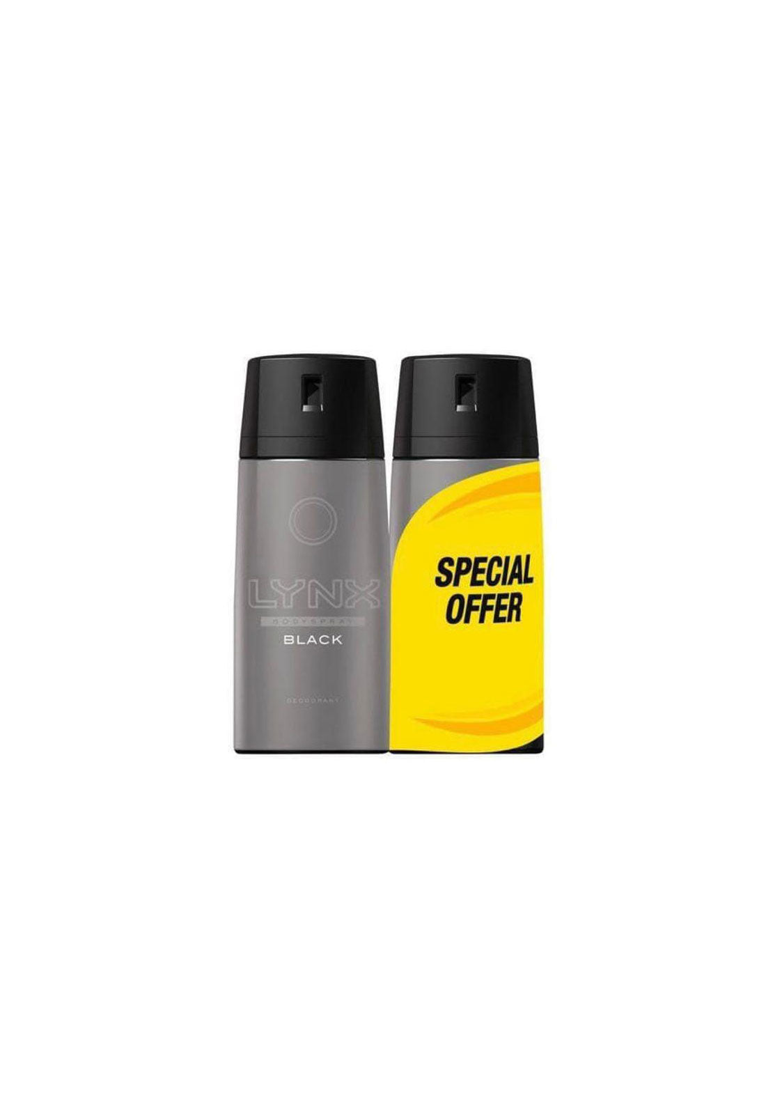 Lynx Lynx Body Spray Black Twin 1 Shaws Department Stores