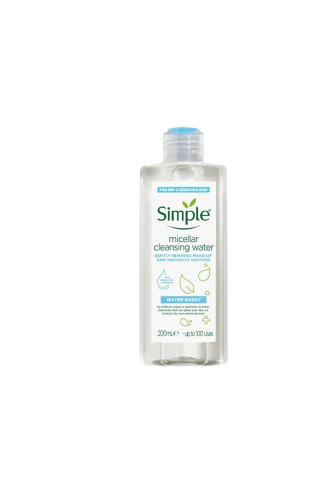 Simple Water Boost Micellar Water 200ml 1 Shaws Department Stores