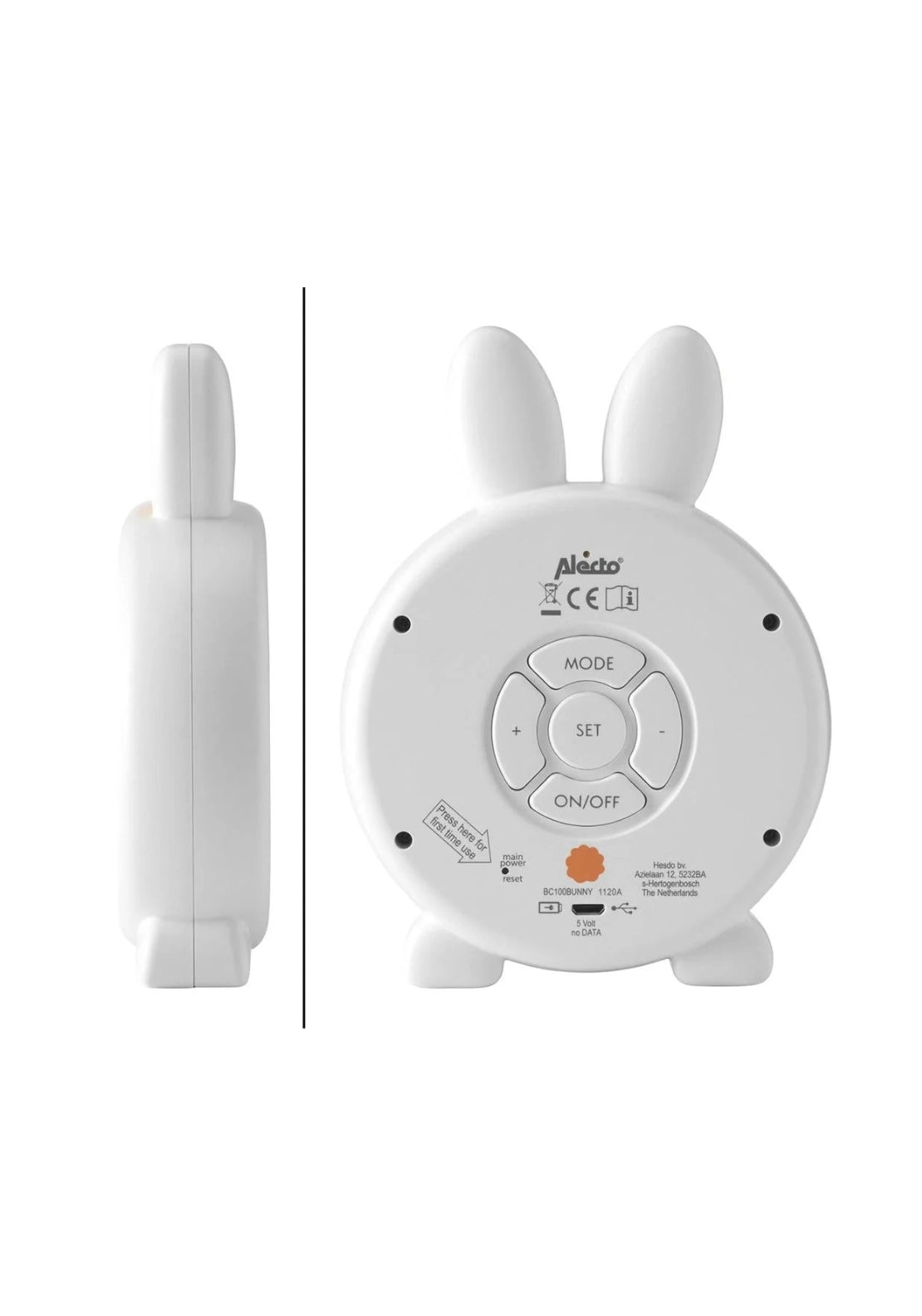 BC-100 BUNNY Sleep Trainer - Night Light & Alarm