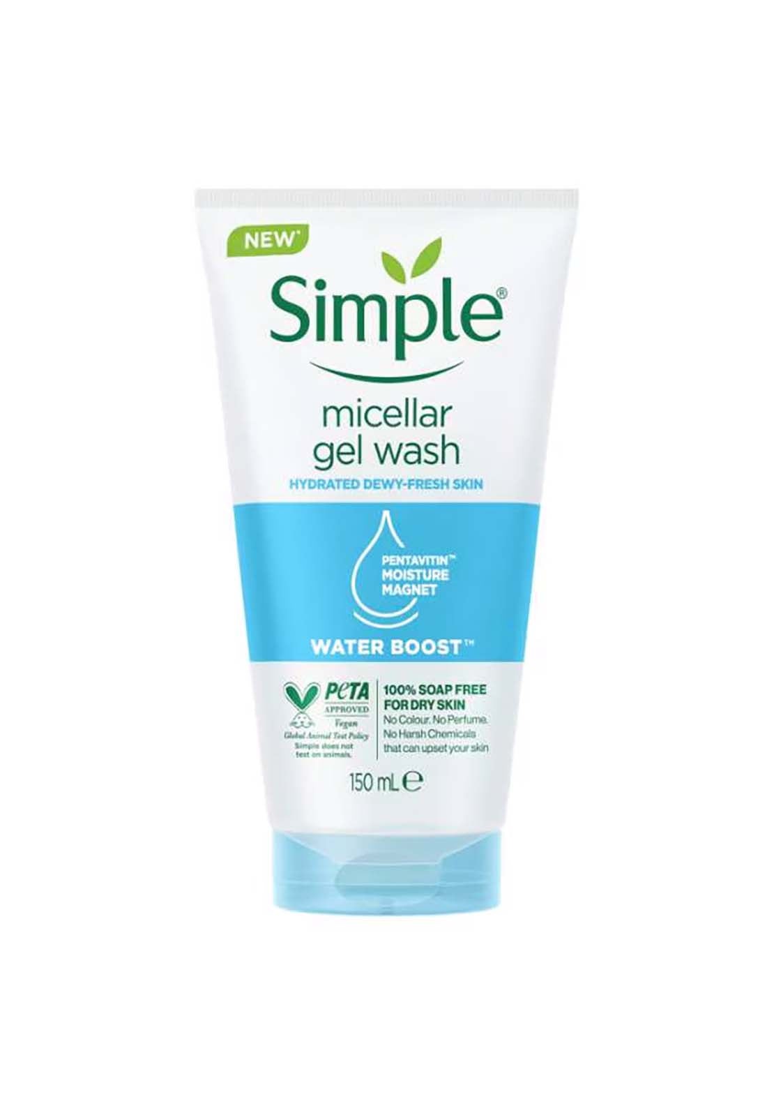 Simple Water Boost Micellar Facial Gel Wash 1 Shaws Department Stores