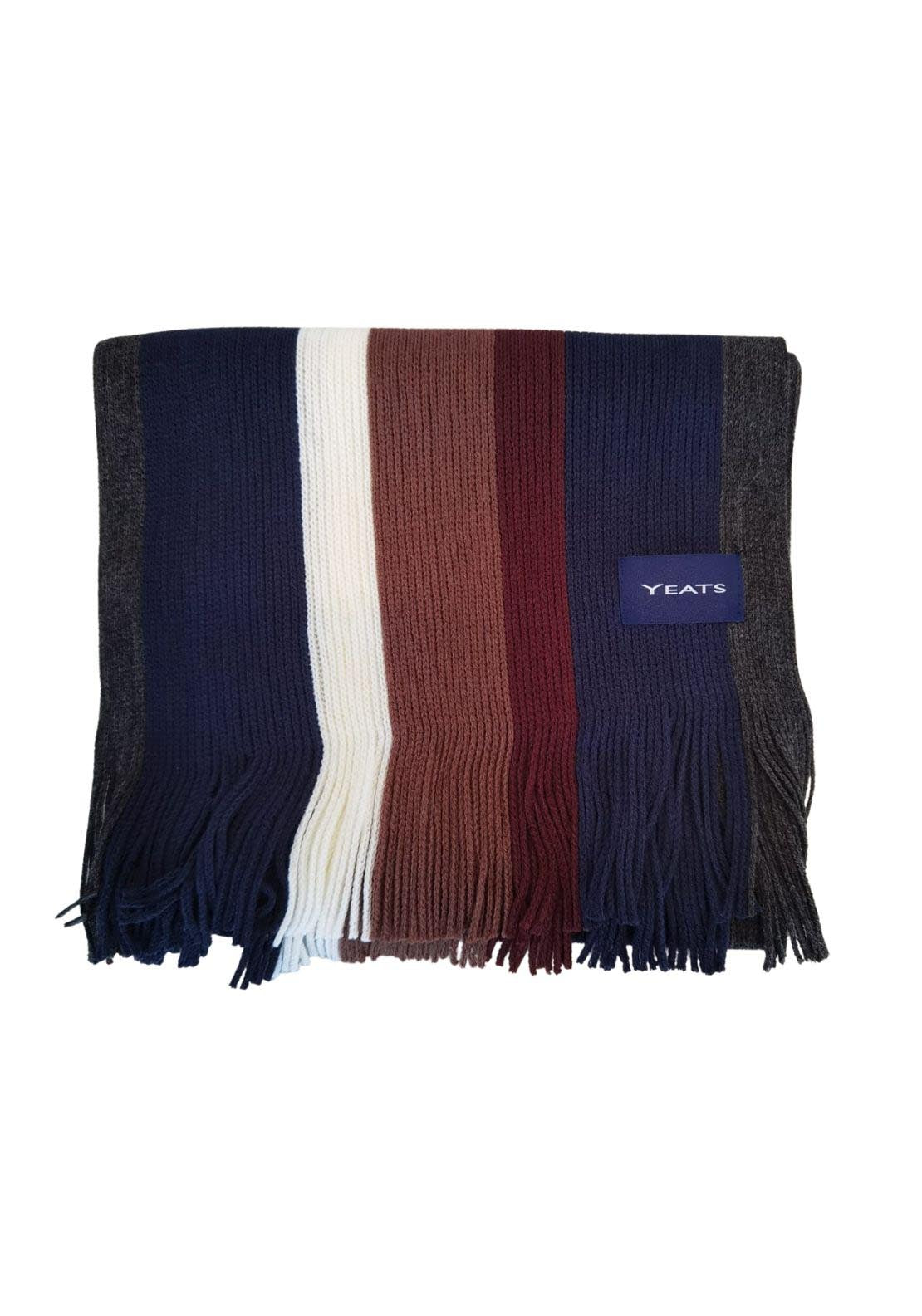 Yeats Boxed Scarves - Brown 2 Shaws Department Stores