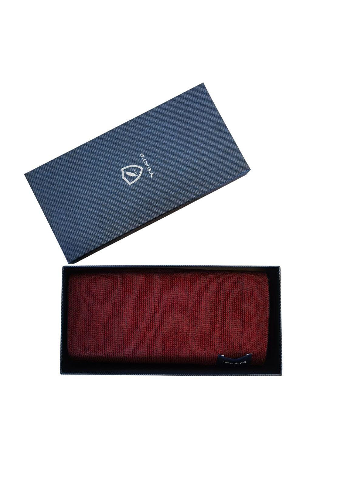 Yeats Boxed Scarves - Red 1 Shaws Department Stores