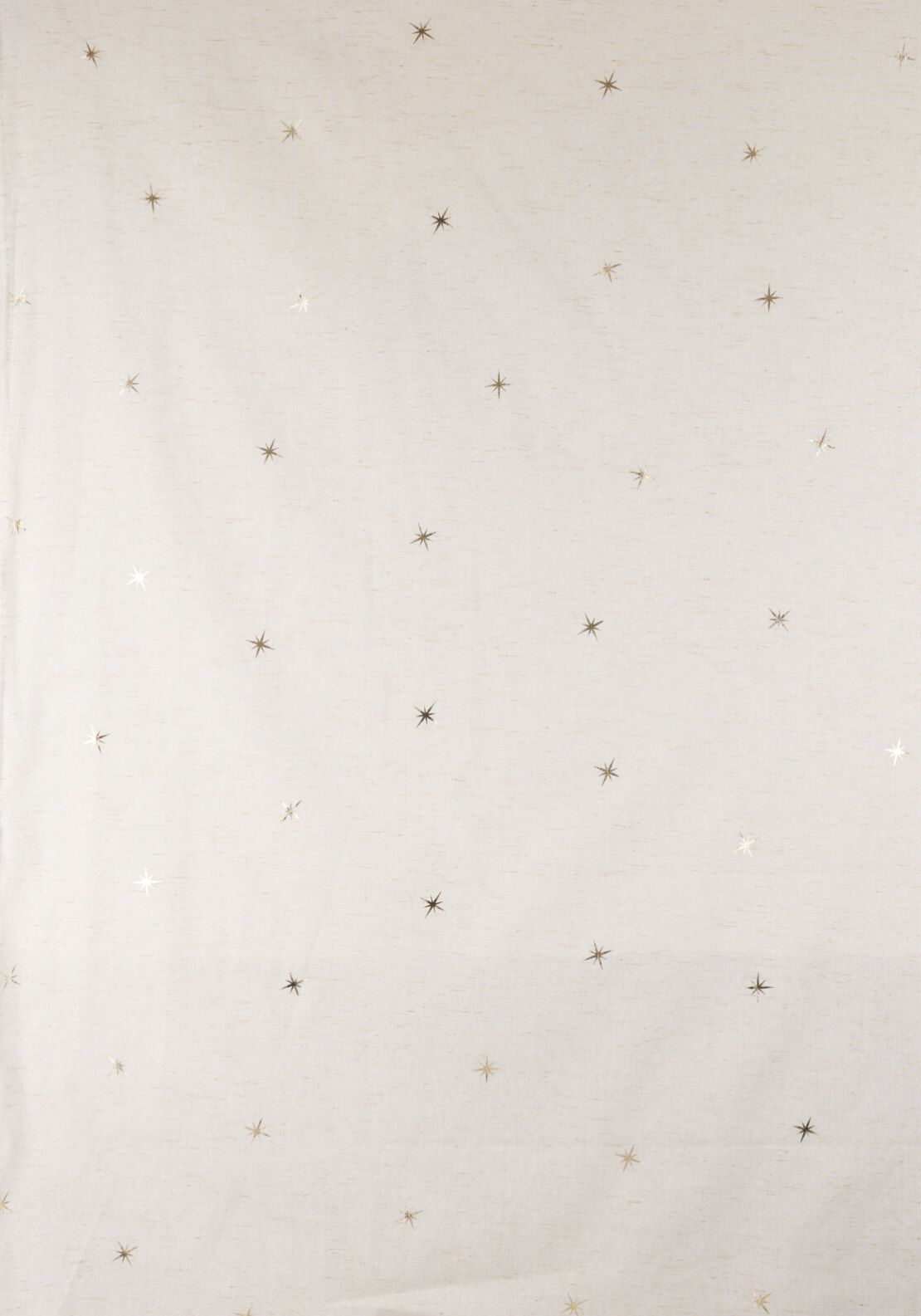 Star Table Cloth - White / Grey