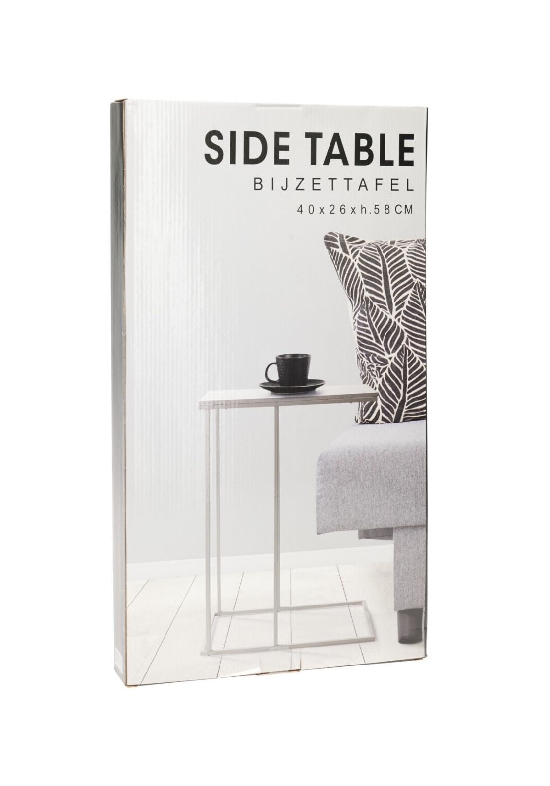 Metal Rectangular Side Table - Metal